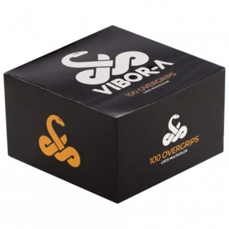 Caja de 100 Overgrips VIBOR-A/ Colores Surtidos Caja de 100 Overgrips VIBOR-A/ Colores Surtidos