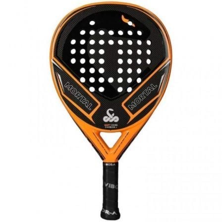 Pala de Pádel VIBOR-A Mortal Carbon 3.0/ Naranja y Negra Pala de Pádel VIBOR-A Mortal Carbon 3.0/ Naranja y Negra
