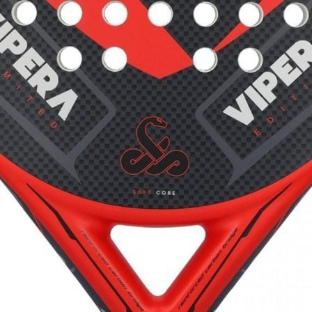 Pala de Pádel VIBOR-A Vipera/ Negra y Roja Pala de Pádel VIBOR-A Vipera/ Negra y Roja