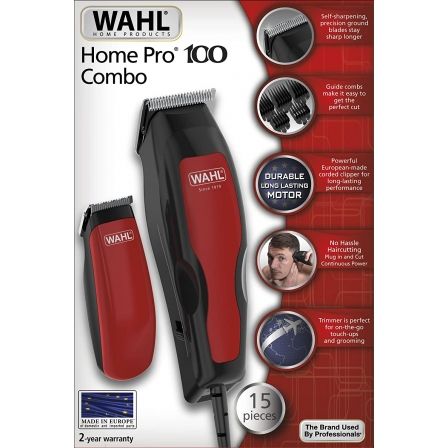 Cortapelos Wahl Homepro 100/ con Cable/ 12 Accesorios Cortapelos Wahl Homepro 100/ con Cable/ 12 Accesorios