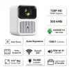 Proyector Portátil Wanbo Dali 1/ 350 Lúmenes/ HD/ HDMI/ Bluetooth/ WiFi/ Blanco Proyector Portátil Wanbo Dali 1/ 350 Lúmenes/ HD/ HDMI/ Bluetooth/ WiFi/ Blanco