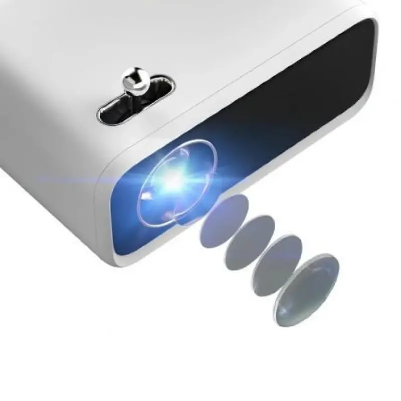Proyector Wanbo Mini/ 250 Lúmenes/ HD/ HDMI/ Blanco Proyector Wanbo Mini/ 250 Lúmenes/ HD/ HDMI/ Blanco