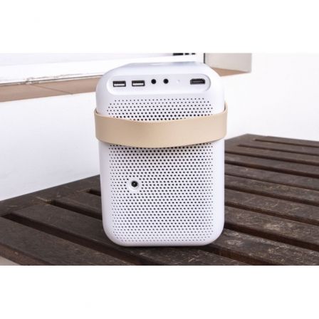 Proyector Portátil Wanbo T6 Max/ 650 Lúmenes/ Full HD/ HDMI/ Bluetooth/ WiFi/ Blanco Proyector Portátil Wanbo T6 Max/ 650 Lúmenes/ Full HD/ HDMI/ Bluetooth/ WiFi/ Blanco