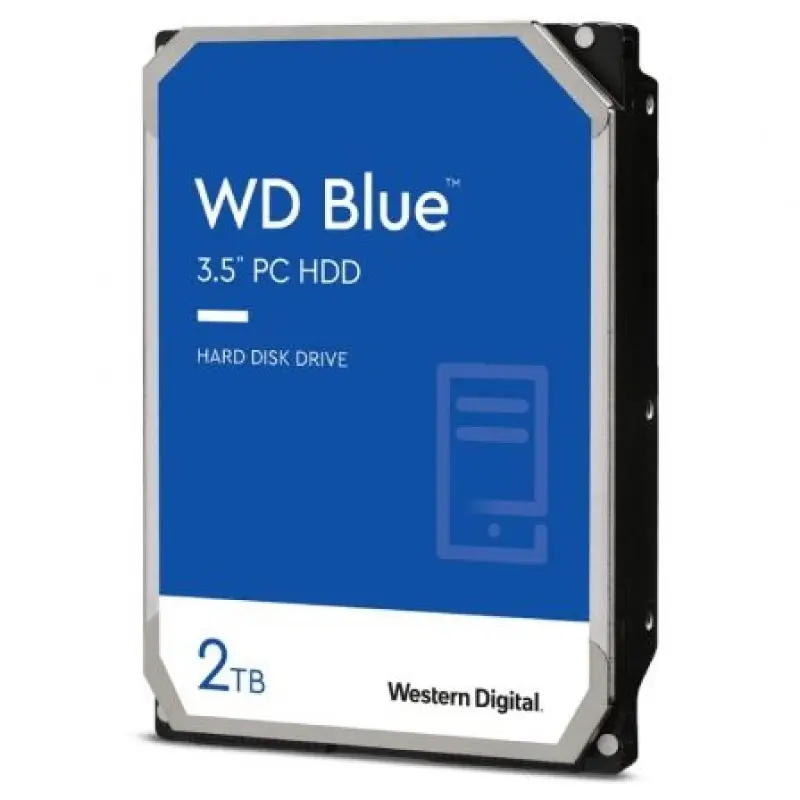 Disco Duro Western Digital WD Blue PC Desktop 2TB/ 3.5'/ SATA III/ 256MB Disco Duro Western Digital WD Blue PC Desktop 2TB/ 3.5'/ SATA III/ 256MB