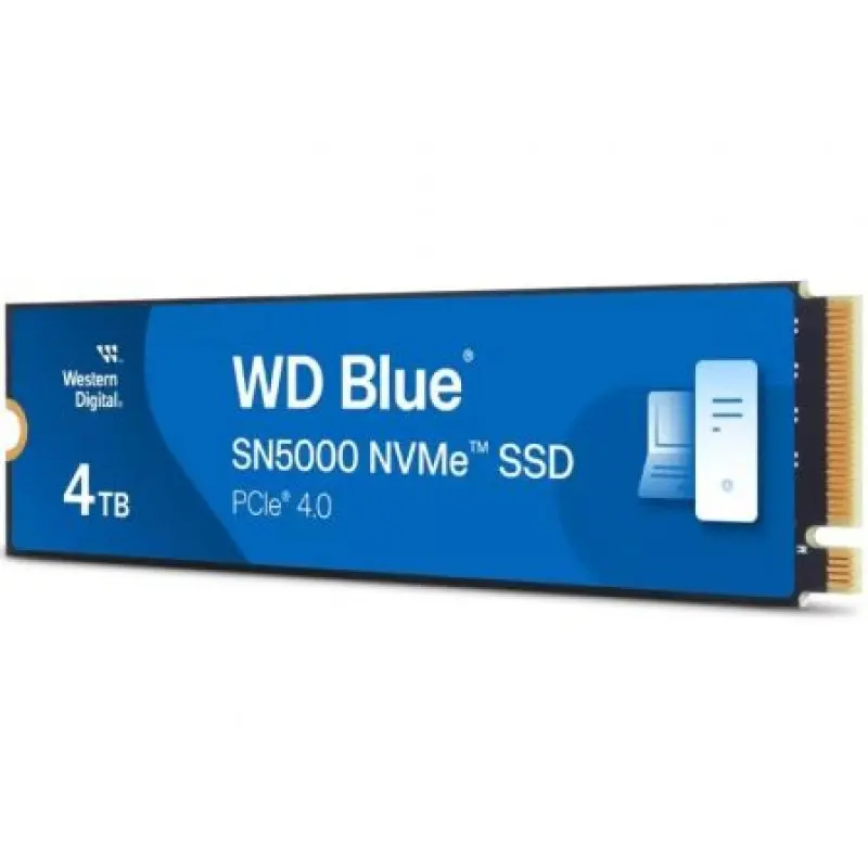 Disco SSD Western Digital WD Blue SN5000 4TB/ M.2 2280 PCIe Disco SSD Western Digital WD Blue SN5000 4TB/ M.2 2280 PCIe