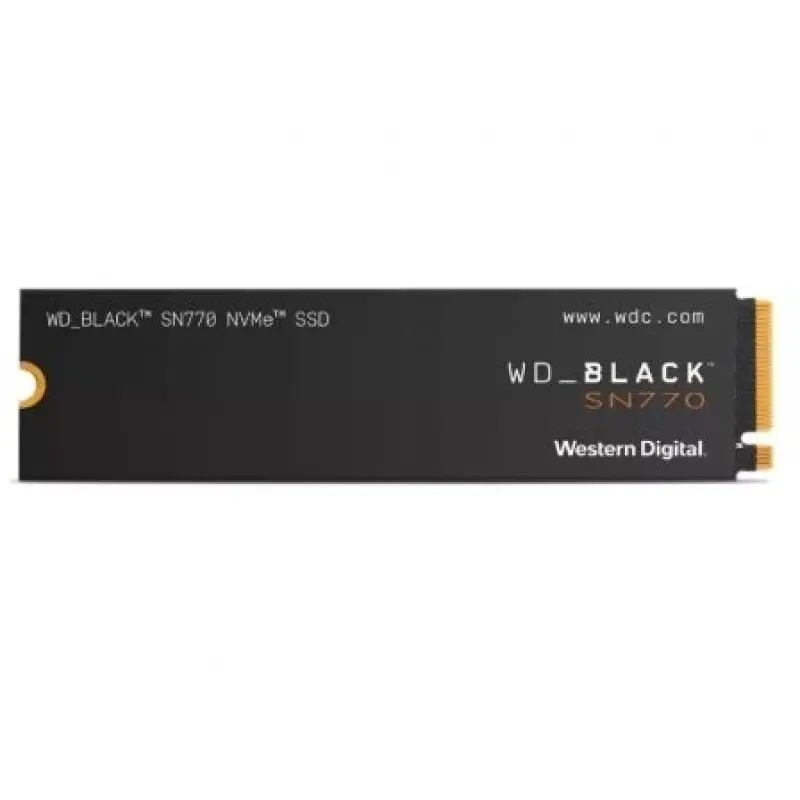 Disco SSD Western Digital WD Black SN770 1TB/ M.2 2280 PCIe/ Full Capacity Disco SSD Western Digital WD Black SN770 1TB/ M.2 2280 PCIe/ Full Capacity