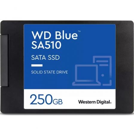 Disco SSD Western Digital WD Blue SA510 250GB/ SATA III Disco SSD Western Digital WD Blue SA510 250GB/ SATA III