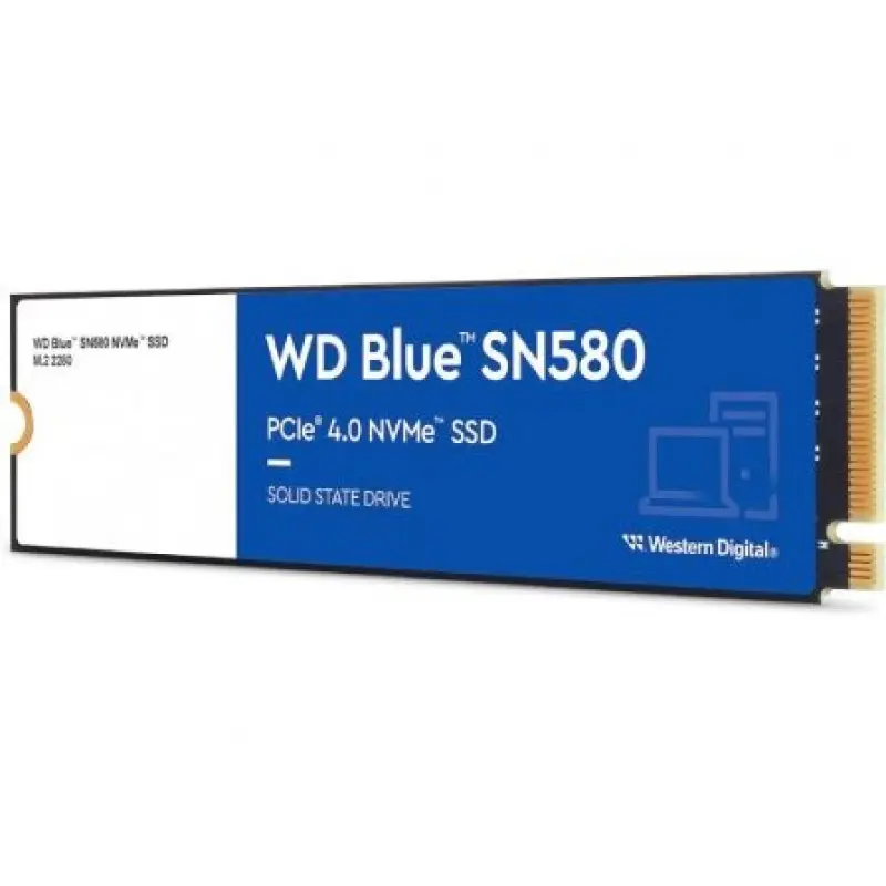 Disco SSD Western Digital WD Blue SN580 1TB/ M.2 2280 PCIe Disco SSD Western Digital WD Blue SN580 1TB/ M.2 2280 PCIe