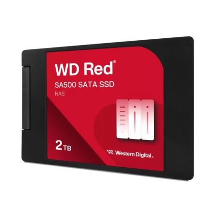 Disco SSD Western Digital WD Red SA500 NAS 2TB/ SATA III Disco SSD Western Digital WD Red SA500 NAS 2TB/ SATA III