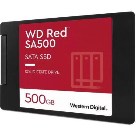 Disco SSD Western Digital WD Red SA500 NAS 500GB/ SATA III Disco SSD Western Digital WD Red SA500 NAS 500GB/ SATA III