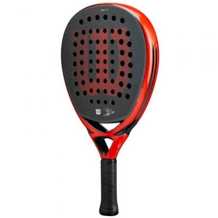 Pala de Pádel Wilson Bela LT/ Roja y Negra Pala de Pádel Wilson Bela LT/ Roja y Negra