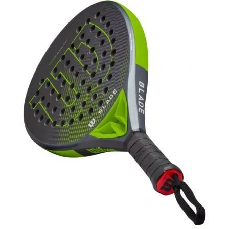Pala de Pádel Wilson Blade Pro V2/ Negra y Verde Pala de Pádel Wilson Blade Pro V2/ Negra y Verde