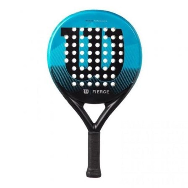 Pala de Pádel Wilson Fierce Elite 2/ Azul y Negro