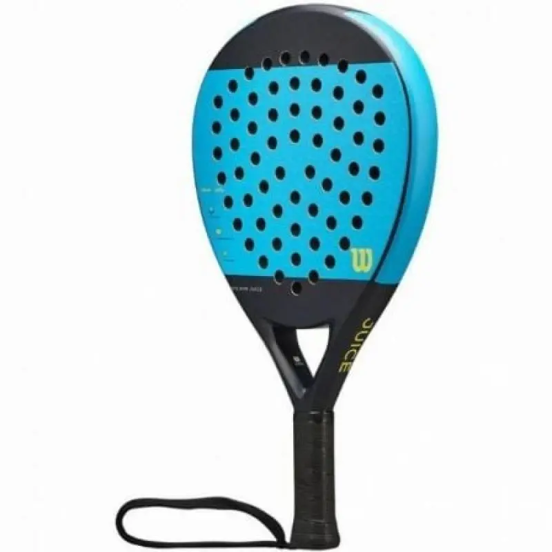 Pala de Pádel Wilson Juice 2/ Azul y Negra Pala de Pádel Wilson Juice 2/ Azul y Negra