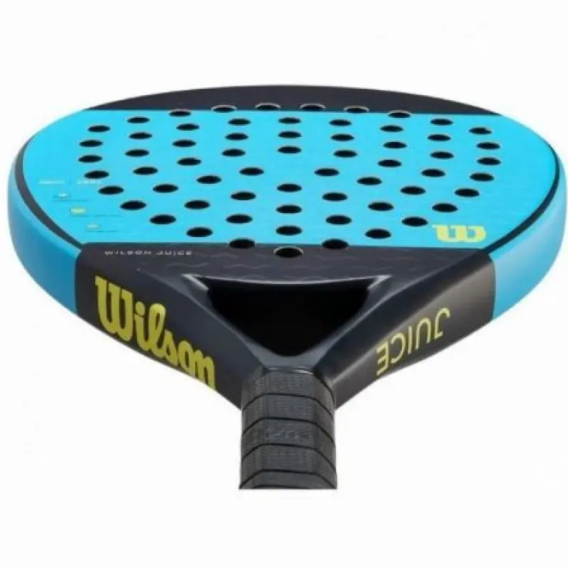 Pala de Pádel Wilson Juice 2/ Azul y Negra Pala de Pádel Wilson Juice 2/ Azul y Negra