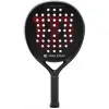 Pala de Pádel Wilson Pro Staff Team TX V2/ Negra y Roja Pala de Pádel Wilson Pro Staff Team TX V2/ Negra y Roja
