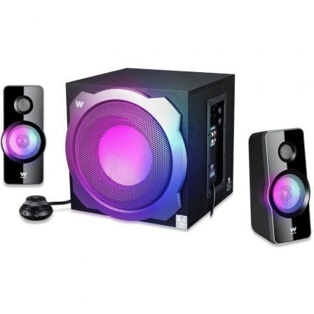 Altavoces Woxter Big Bass 260 RGB/ 150W/ 2.1 Altavoces Woxter Big Bass 260 RGB/ 150W/ 2.1