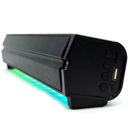 Barra de Sonido RGB con Bluetooth Woxter Big Bass 310 BT/ 20W/ 2.0 Barra de Sonido RGB con Bluetooth Woxter Big Bass 310 BT/ 20W/ 2.0