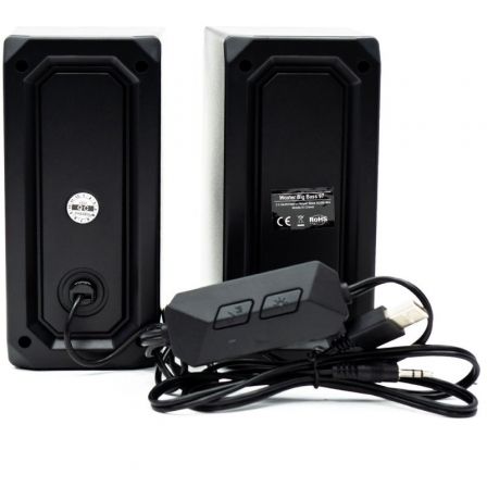 Altavoces con Bluetooth Woxter Big Bass 97 BT/ 20W/ 2.0 Altavoces con Bluetooth Woxter Big Bass 97 BT/ 20W/ 2.0