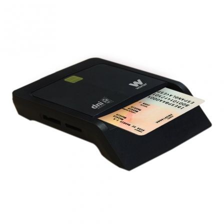 Lector de DNI y Tarjetas Woxter Combo PE26-025/ Negro Lector de DNI y Tarjetas Woxter Combo PE26-025/ Negro