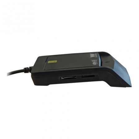 Lector de DNI y Tarjetas Woxter Combo PE26-025/ Negro Lector de DNI y Tarjetas Woxter Combo PE26-025/ Negro