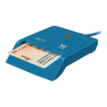 Lector de DNI Woxter PE26-143/ Azul Lector de DNI Woxter PE26-143/ Azul