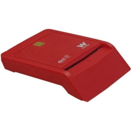 Lector de DNI Woxter PE26-145/ Rojo Lector de DNI Woxter PE26-145/ Rojo