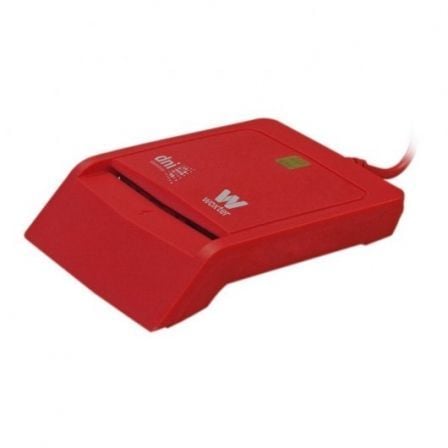 Lector de DNI Woxter PE26-145/ Rojo Lector de DNI Woxter PE26-145/ Rojo