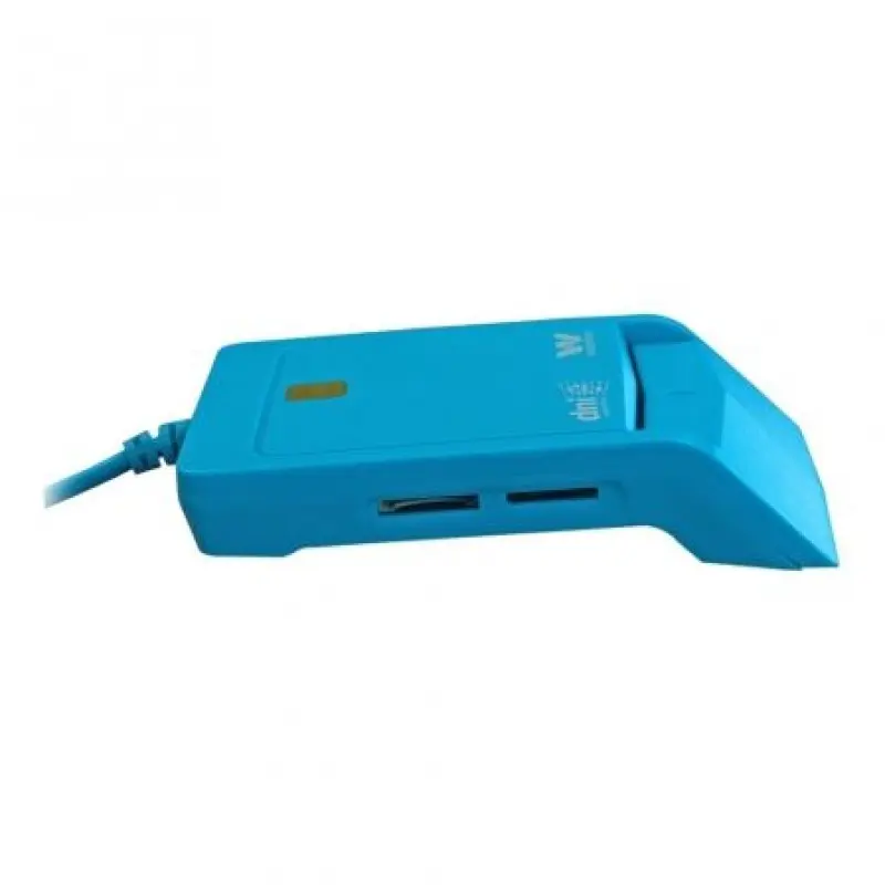 Lector de DNI y Tarjetas Woxter Combo PE26-146/ Azul/ USB 2.0 Lector de DNI y Tarjetas Woxter Combo PE26-146/ Azul/ USB 2.0