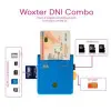 Lector de DNI y Tarjetas Woxter Combo PE26-146/ Azul/ USB 2.0 Lector de DNI y Tarjetas Woxter Combo PE26-146/ Azul/ USB 2.0