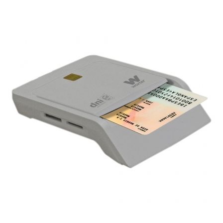 Lector de DNI y Tarjetas Woxter PE26-147/ Blanco/ USB 2.0 Lector de DNI y Tarjetas Woxter PE26-147/ Blanco/ USB 2.0