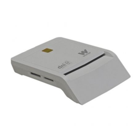 Lector de DNI y Tarjetas Woxter PE26-147/ Blanco/ USB 2.0 Lector de DNI y Tarjetas Woxter PE26-147/ Blanco/ USB 2.0