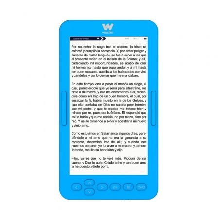 Libro Electrónico Ebook Woxter Scriba 195 S/ 4.7'/ Tinta Electrónica/ Azul Libro Electrónico Ebook Woxter Scriba 195 S/ 4.7'/ Tinta Electrónica/ Azul