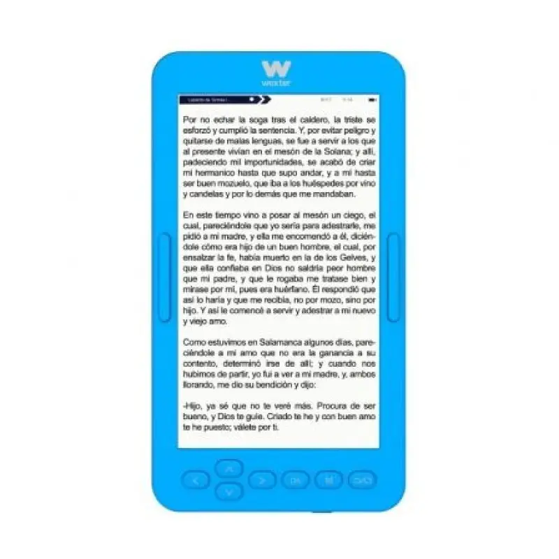 Libro Electrónico Ebook Woxter Scriba 195 S/ 4.7'/ Tinta Electrónica/ Azul Libro Electrónico Ebook Woxter Scriba 195 S/ 4.7'/ Tinta Electrónica/ Azul