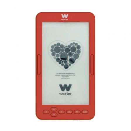 Libro Electrónico Ebook Woxter Scriba 195 S/ 4.7'/ Tinta Electrónica/ Rojo Libro Electrónico Ebook Woxter Scriba 195 S/ 4.7'/ Tinta Electrónica/ Rojo