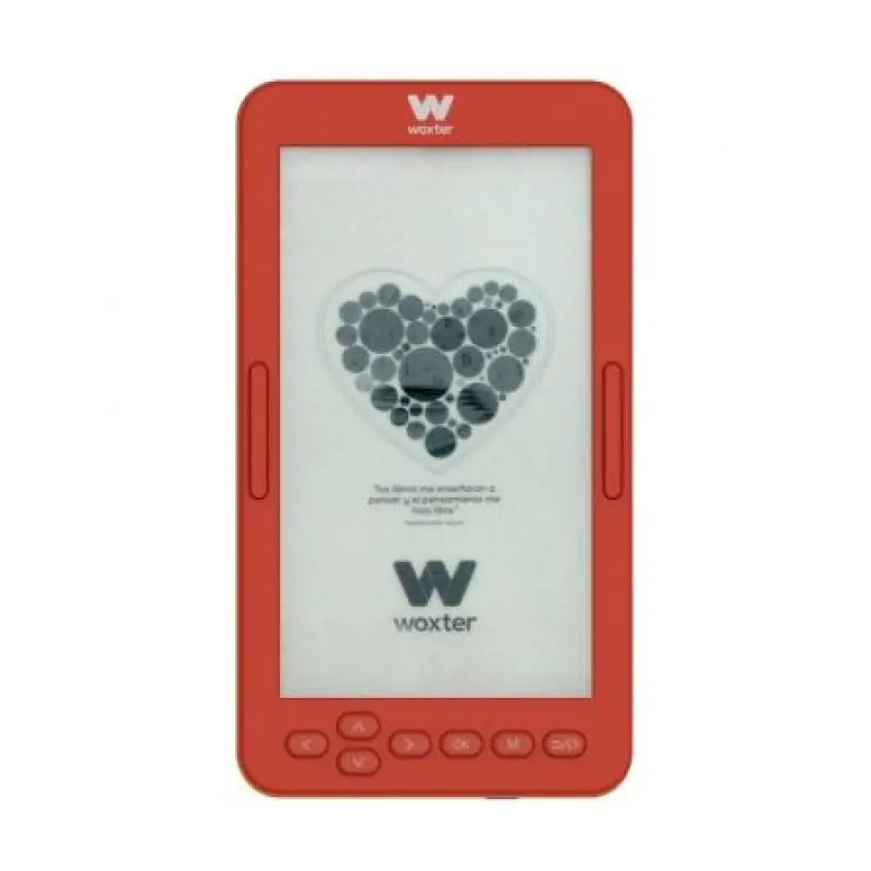 Libro Electrónico Ebook Woxter Scriba 195 S/ 4.7'/ Tinta Electrónica/ Rojo Libro Electrónico Ebook Woxter Scriba 195 S/ 4.7'/ Tinta Electrónica/ Rojo