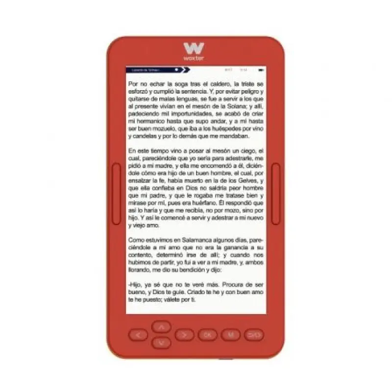 Libro Electrónico Ebook Woxter Scriba 195 S/ 4.7'/ Tinta Electrónica/ Rojo Libro Electrónico Ebook Woxter Scriba 195 S/ 4.7'/ Tinta Electrónica/ Rojo