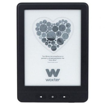 Libro Electrónico Ebook Woxter Scriba Paperlight TP/ 6' tactil retroiluminado Tinta Electrónica/ Negro Libro Electrónico Ebook Woxter Scriba Paperlight TP/ 6' tactil retroiluminado Tinta Electrónica/ Negro