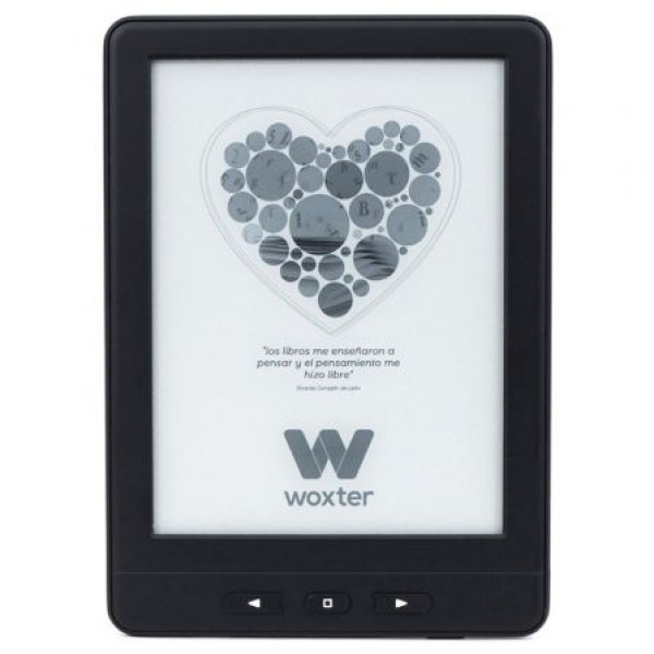 Libro Electrónico Ebook Woxter Scriba Paperlight TP/ 6' tactil retroiluminado Tinta Electrónica/ Negro
