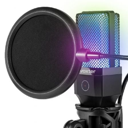 Micrófono Woxter Mic Studio 65 RGB/ USB 2.0 Micrófono Woxter Mic Studio 65 RGB/ USB 2.0