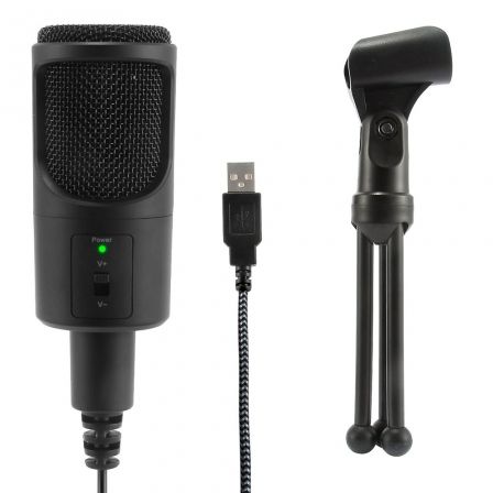 Micrófono Woxter Mic Studio 50/ USB 2.0 Micrófono Woxter Mic Studio 50/ USB 2.0