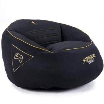 Puff Woxter Stinger Gaming/ con relleno/ Negro y Dorado Puff Woxter Stinger Gaming/ con relleno/ Negro y Dorado