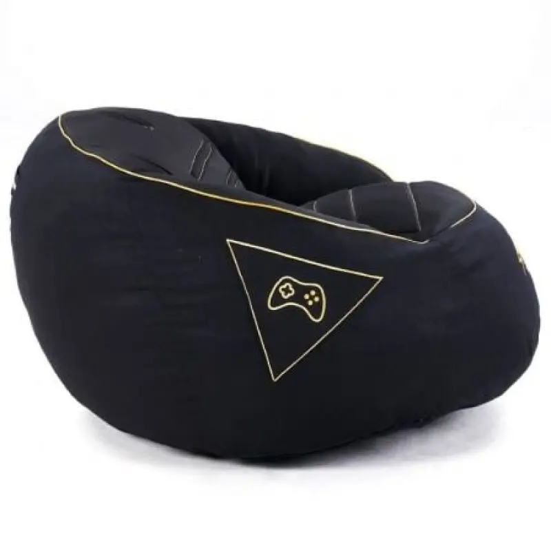 Puff Woxter Stinger Gaming/ con relleno/ Negro y Dorado Puff Woxter Stinger Gaming/ con relleno/ Negro y Dorado