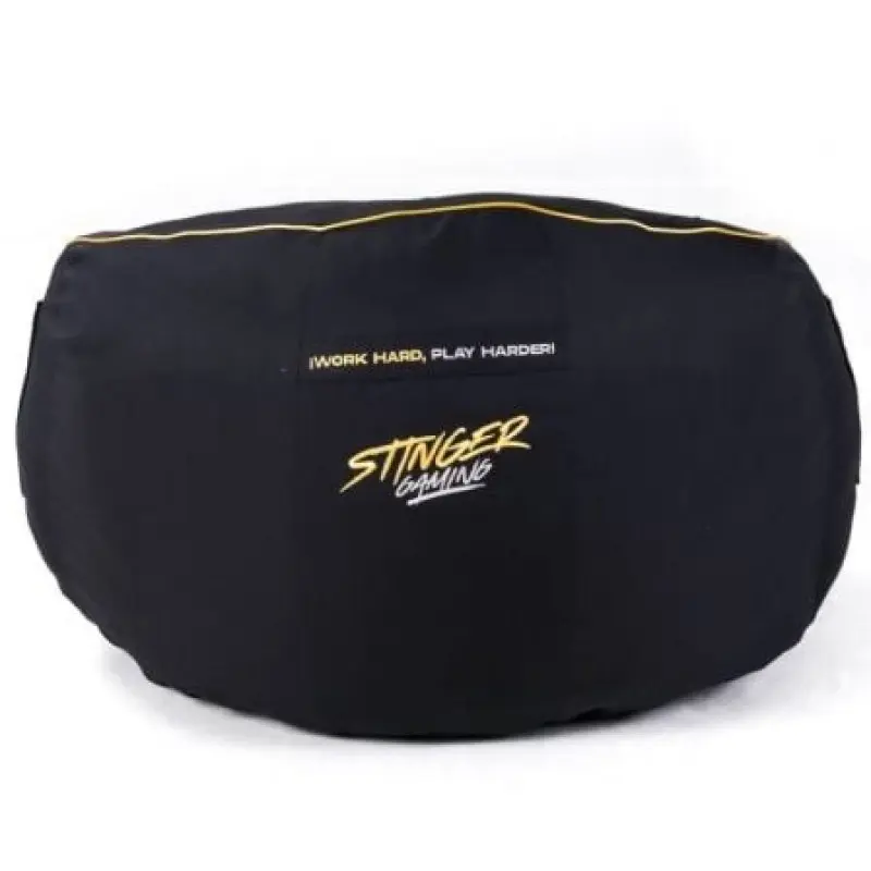 Puff Woxter Stinger Gaming/ con relleno/ Negro y Dorado Puff Woxter Stinger Gaming/ con relleno/ Negro y Dorado