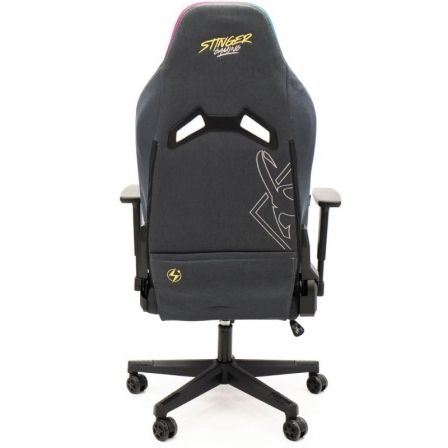 Silla Gaming Woxter Stinger Station Elite/ Luces LED/ Dorada y Plata Silla Gaming Woxter Stinger Station Elite/ Luces LED/ Dorada y Plata