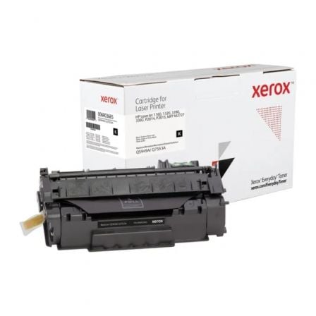 Tóner compatible Xerox 006R03665 compatible con HP Q5949A/Q7553A/ 3000 páginas/ Negro Tóner compatible Xerox 006R03665 compatible con HP Q5949A/Q7553A/ 3000 páginas/ Negro