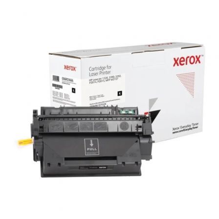 Tóner compatible Xerox 006R03666 compatible con HP Q5949X/Q7553X/ 6000 páginas/ Negro Tóner compatible Xerox 006R03666 compatible con HP Q5949X/Q7553X/ 6000 páginas/ Negro