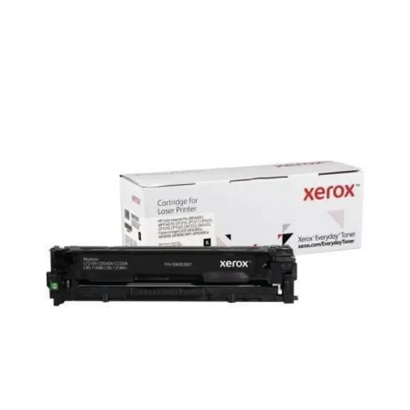 Tóner compatible Xerox 006R03807 compatible con HP CF210X/CB540A/CE320A/CRG-116BK/CRG-131BKH/ 2400 páginas/ Negro Tóner compatible Xerox 006R03807 compatible con HP CF210X/CB540A/CE320A/CRG-116BK/CRG-131BKH/ 2400 páginas/ Negro