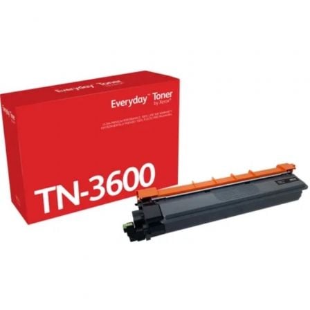 Tóner compatible Xerox 006R04866 compatible con Brother TN3600/ Negro Tóner compatible Xerox 006R04866 compatible con Brother TN3600/ Negro