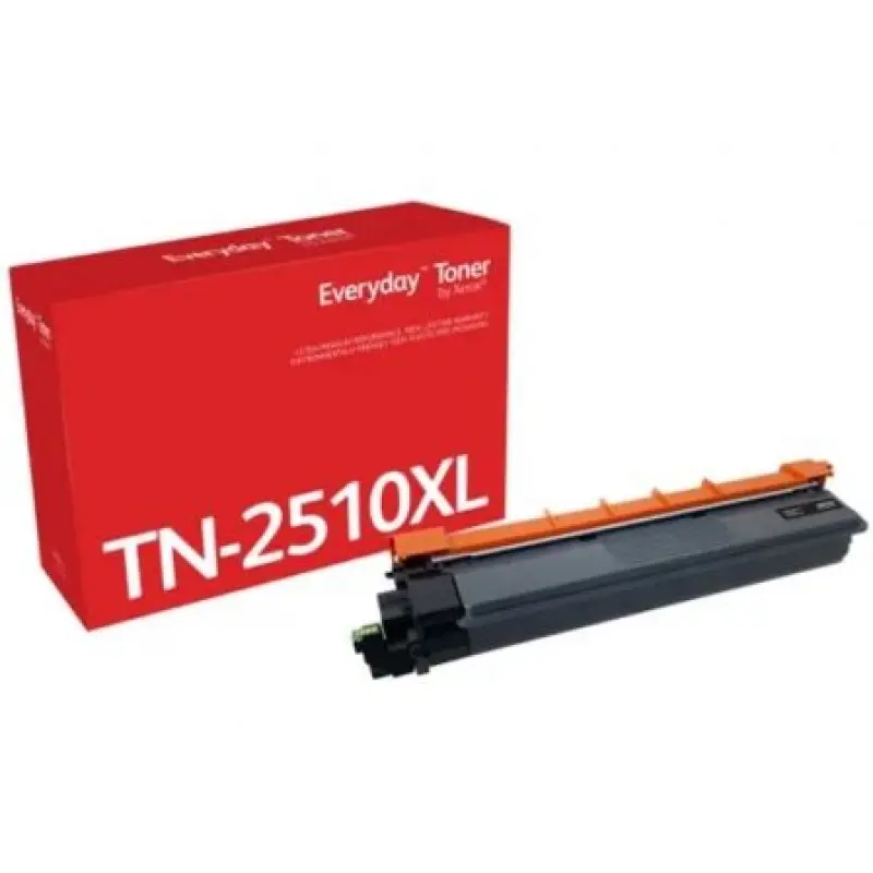 Tóner compatible Xerox 006R04870 compatible con Brother TN2510XL Alta Capacidad/ Negro Tóner compatible Xerox 006R04870 compatible con Brother TN2510XL Alta Capacidad/ Negro